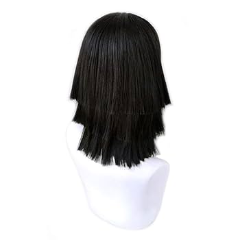 Amazon.co.jp: HIROAKIYA 伊黒小芭内 ウィッグ 鬼滅の刃 伊黒小